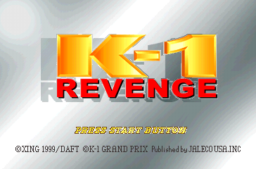 K-1 Revenge screenshot 4 for Playstation